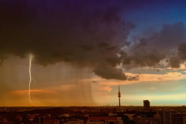 Ostrzeżenie przed burzami w powiecie wadowickim – 15 lipca