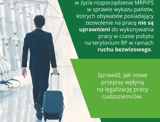 Zmiany w zatrudnianiu cudzoziemców od 22 sierpnia 2026 – nowe zasady dla ruchu bezwizowego