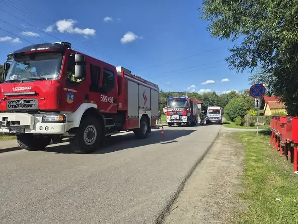 Kolizja w Jaszczurowej – działania służb