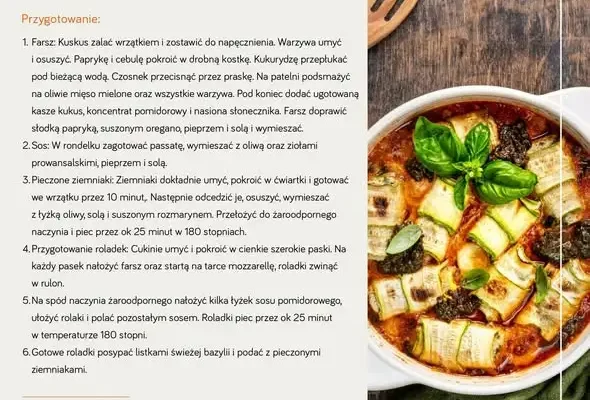 Cukinia w roli głównej: letnie roladki z piekarnika