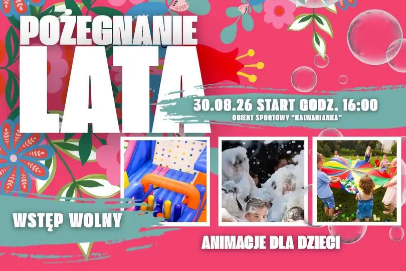 Darmowe atrakcje dla dzieci na Pożegnaniu Lata w Kalwarii Zebrzydowskiej
