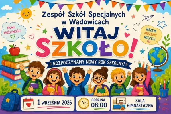 Uroczyste rozpoczęcie roku szkolnego 2026/2027 w Wadowicach