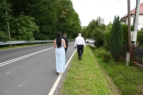 Wadowice: Starosta i wójt Lanckorony o inwestycjach drogowych