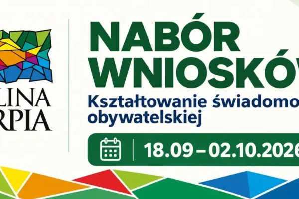 Nabór wniosków na działania obywatelskie – Dolina Karpia ogłasza konkurs