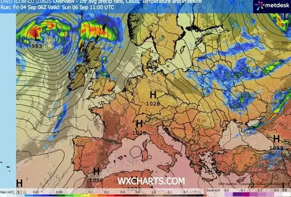 Front atmosferyczny przyniesie gwałtowne ochłodzenie i burze – sprawdź prognozę