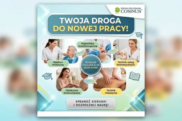 Bezpłatna nauka w Cosinus Kraków – nowy zawód w zasięgu ręki