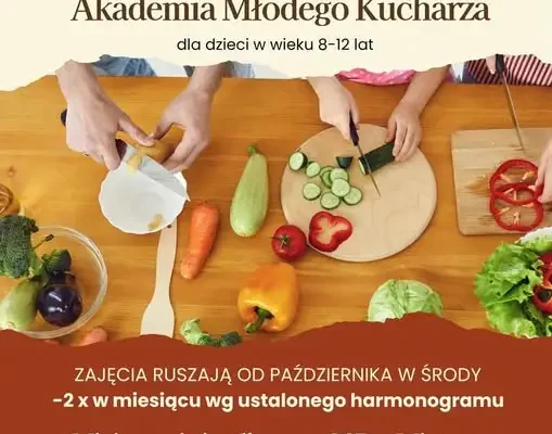 Akademia Młodego Kucharza w Wieprzu – ruszają zapisy na zajęcia kulinarne dla dzieci