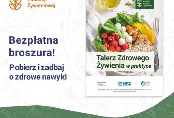 Jak zdrowo się odżywiać? Nowa bezpłatna broszura NCEŻ już dostępna