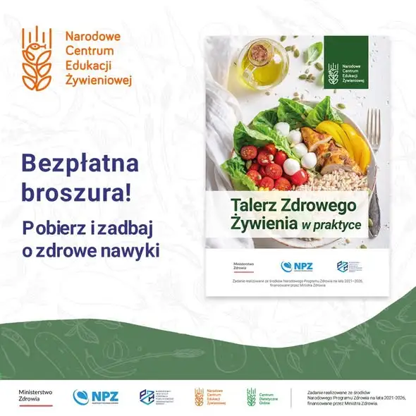 Jak zdrowo się odżywiać? Nowa bezpłatna broszura NCEŻ już dostępna