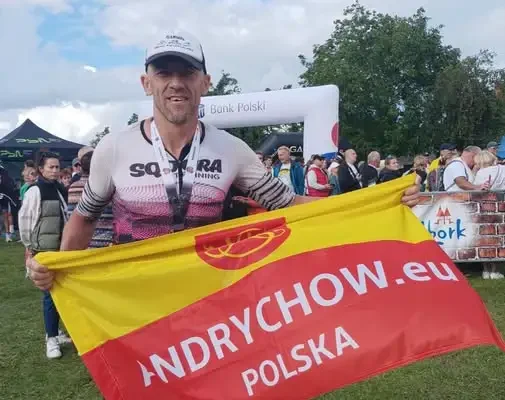 Andrzej Wróbel z Sułkowic-Bolęciny znów na podium w triathlonie