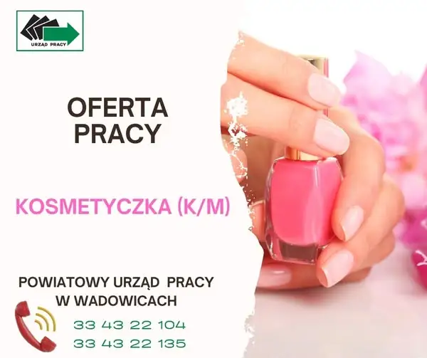Salon kosmetyczny w Andrychowie zatrudni kosmetyczkę