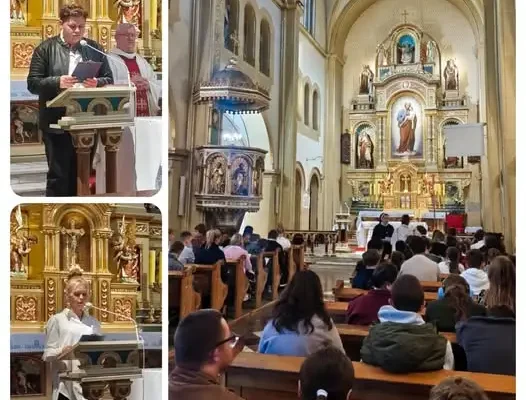 Wadowicka młodzież modliła się w Karmelu w dniu patrona św. Stanisława Kostki