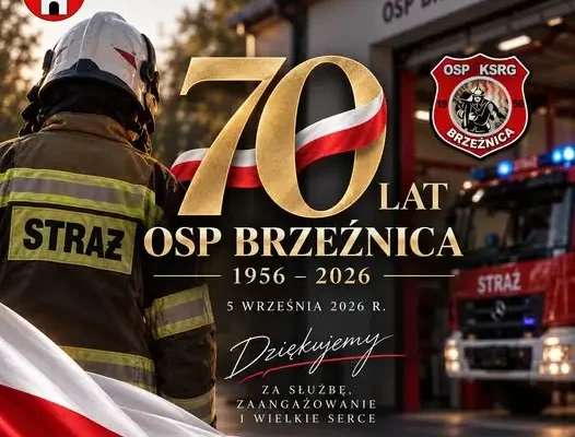70 lat OSP Brzeźnica – jubileusz strażackiej służby i tradycji