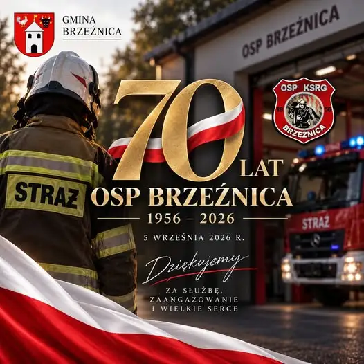 70 lat OSP Brzeźnica – jubileusz strażackiej służby i tradycji