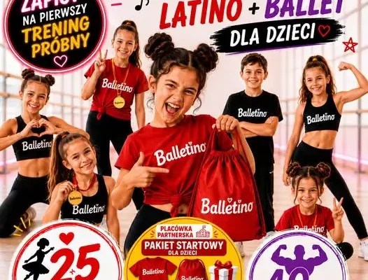 Ślemień: Balletino zaprasza dzieci na zajęcia Latino i Ballet – trwają zapisy