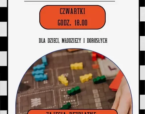 Planszówki w Gminnym Ośrodku Kultury w Wieprzu – czwartkowe spotkania dla każdego