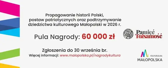 Małopolskie nagrody 2026: trwa nabór zgłoszeń. Do zdobycia 140 tys. zł