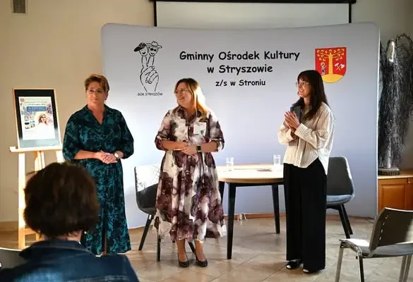 Aleksandra Rak spotkała się z czytelnikami w Gminnym Ośrodku Kultury