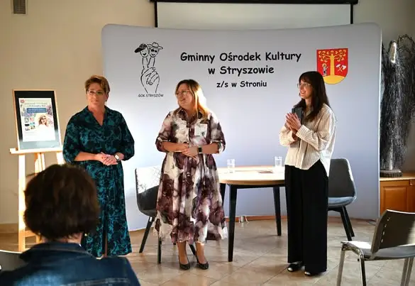 Aleksandra Rak spotkała się z czytelnikami w Gminnym Ośrodku Kultury