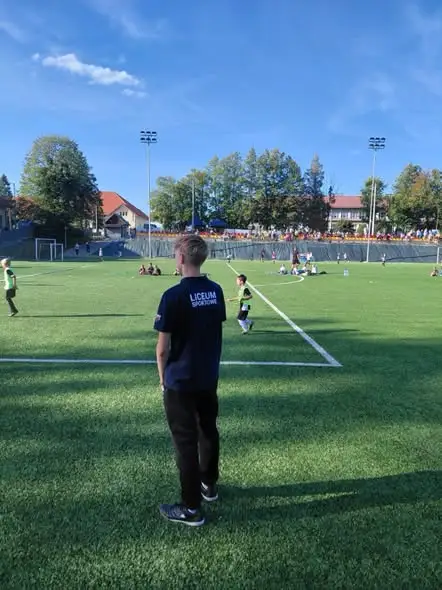 Młodzi sędziowie z wadowickiego Liceum Sportowego sędziowali turniej JÓZEK CUP w Kalwarii Zebrzydowskiej
