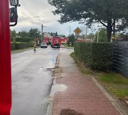 Zderzenie busa z pociągiem w Andrychowie – akcja służb ratunkowych