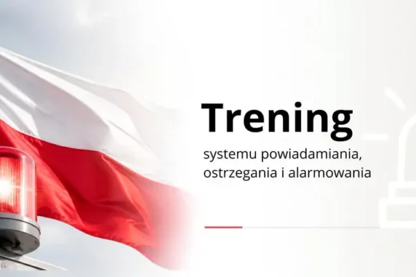 Trening syren alarmowych w powiecie wadowickim – 1 października 2026
