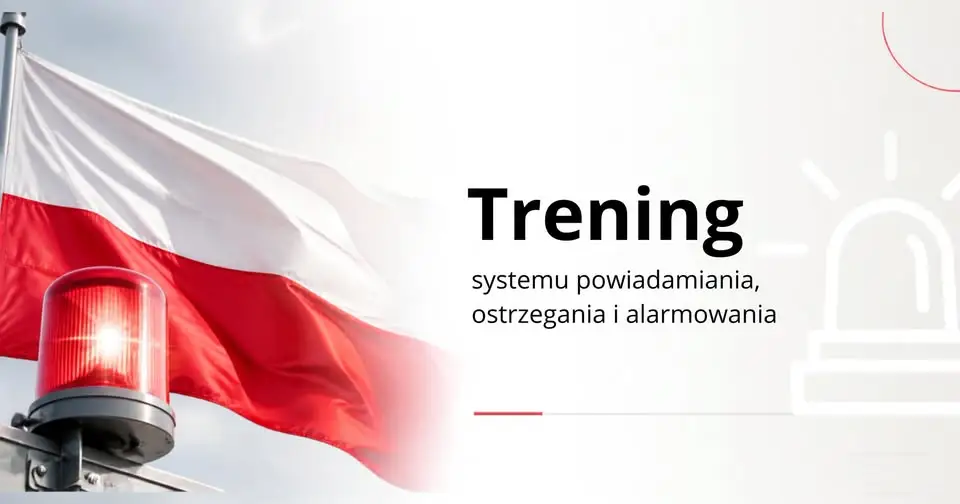Trening syren alarmowych w powiecie wadowickim – 1 października 2026