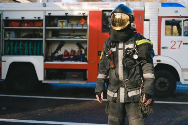 OSP Lanckorona interweniowała przy gnieździe owadów na ul. Szkolnej