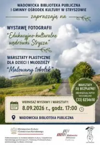 Wernisaż i warsztaty plastyczne w wadowickiej bibliotece