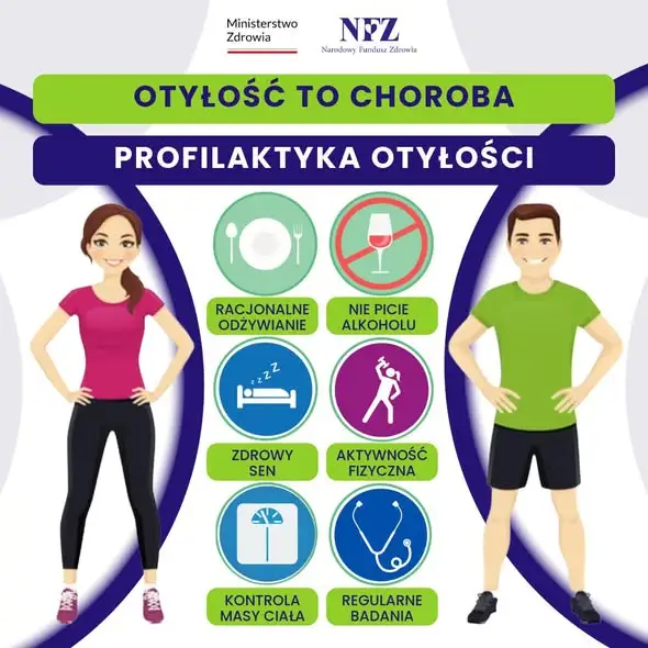 Otyłość to choroba – NFZ udostępnia bezpłatne materiały i wsparcie
