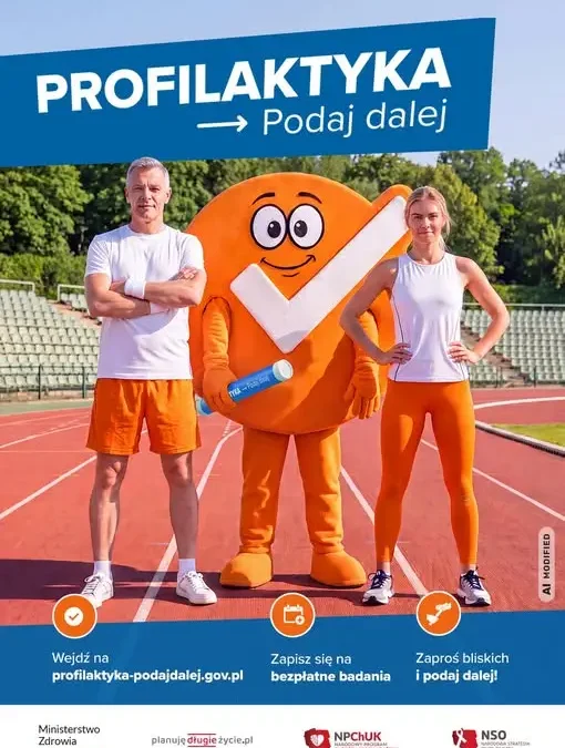 NFZ zachęca do badań profilaktycznych w ramach kampanii „Profilaktyka – podaj dalej”