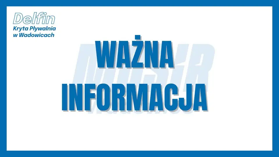Maraton pływacki na 160-lecie I LO w Wadowicach – utrudnienia na basenie Delfin