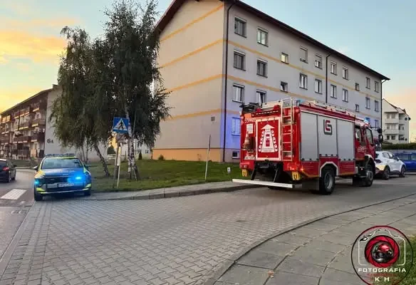 Czujka czadu zaalarmowała mieszkańców bloku w Kalwarii Zebrzydowskiej