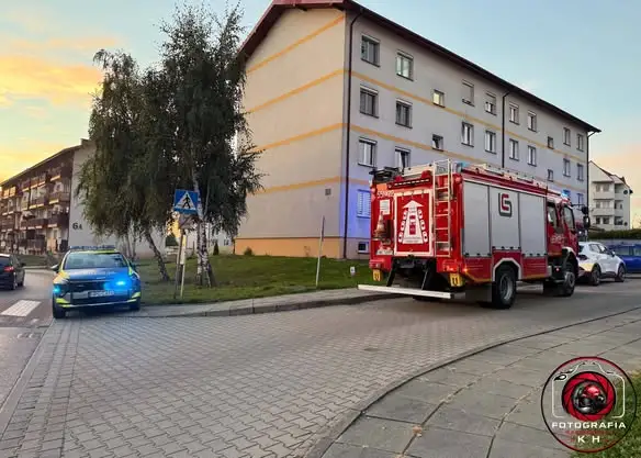 Czujka czadu zaalarmowała mieszkańców bloku w Kalwarii Zebrzydowskiej