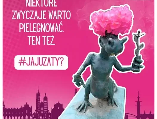 Różowy październik w Małopolsce: Smok Emausowy przypomina o profilaktyce raka piersi