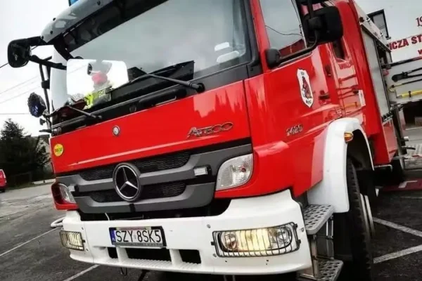 Akcja ratunkowa w Wieprzu: OSP pomogła przywrócić funkcje życiowe