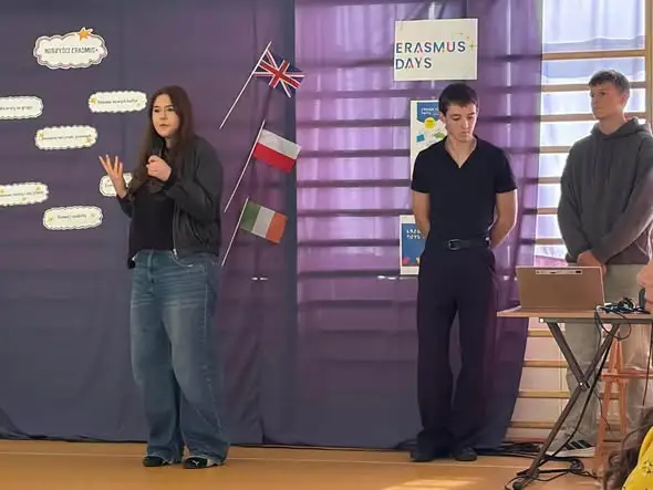 Erasmus Days 2026 w Sułkowicach-Łęgu – uczniowie poznali możliwości programu Erasmus+
