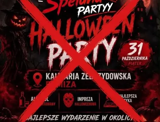 OSP Kalwaria Zebrzydowska dementuje: nie organizujemy „Halloween Party”