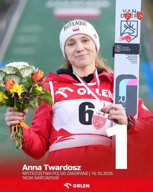 Anna Twardosz po raz czwarty mistrzynią Polski w skokach narciarskich