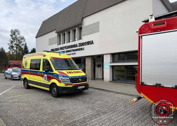 Interwencja służb ratunkowych w Kalwarii Zebrzydowskiej – izolowane zdarzenie medyczne