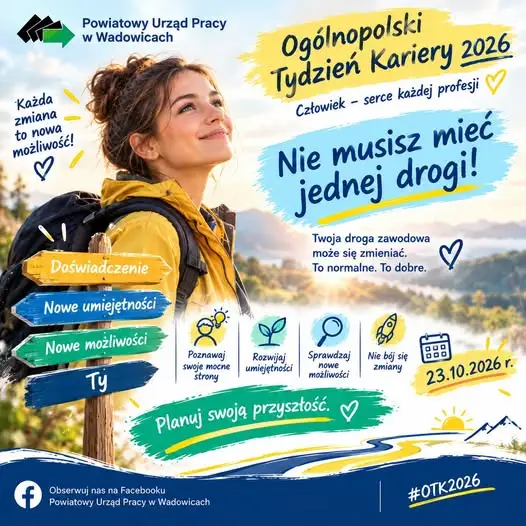 Ogólnopolski Tydzień Kariery 2026 w Wadowicach – refleksja nad rozwojem zawodowym