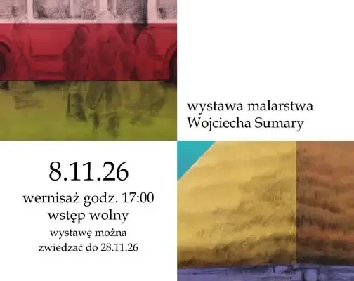 Wernisaż wystawy „Anemoia” Wojciecha Sumary w Gierałtowicach