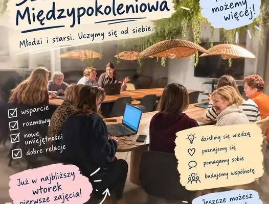 Szkoła Międzypokoleniowa w Andrychowie: seniorzy uczą się cyfrowego świata