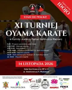 XI Turniej Oyama Karate w Wadowicach – zapisy trwają