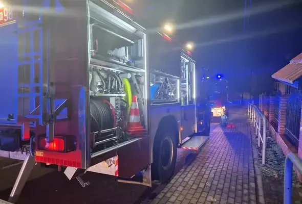 Pożar sadzy w przewodzie kominowym w Mucharzu – akcja strażaków