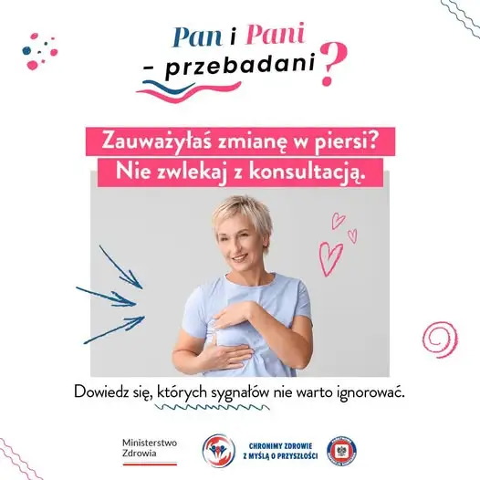 Jakie zmiany w piersiach powinny skłonić Cię do wizyty u lekarza?