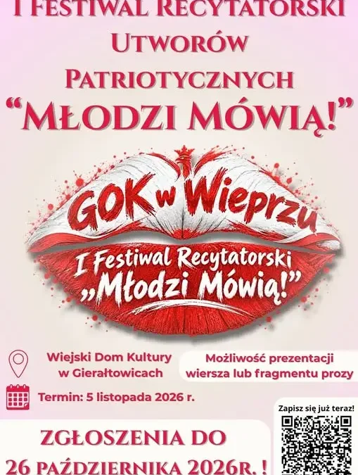 Festiwal „Młodzi Mówią!” – zapisy przedłużone do 29 października