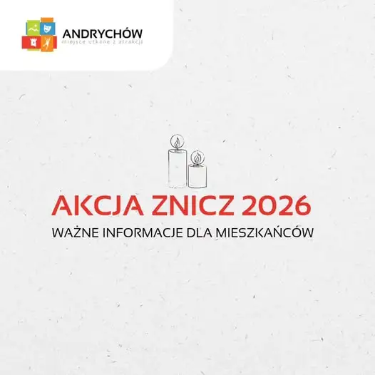 Akcja Znicz 2026 w gminie Andrychów: zmiany w ruchu i komunikacji