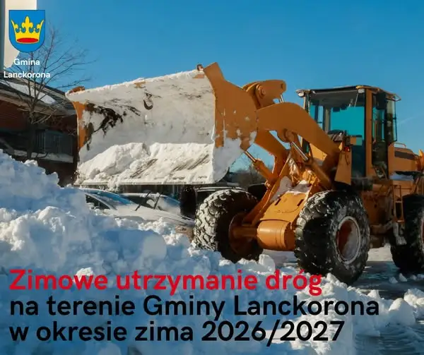 Zima 2026/2027 w Gminie Lanckorona: harmonogram odśnieżania i kontakty do wykonawców