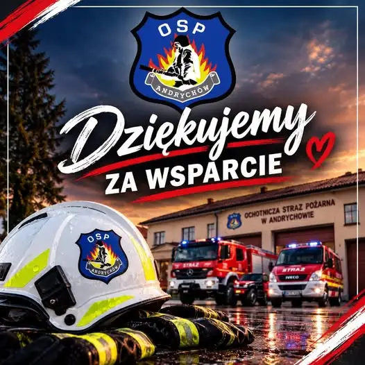 OSP Andrychów kwestuje na przyczepkę ratowniczą. Zbiórka przy parafii św. Macieja